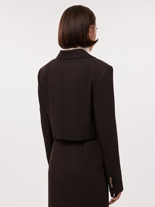 Жакет укороченного кроя: фото №4