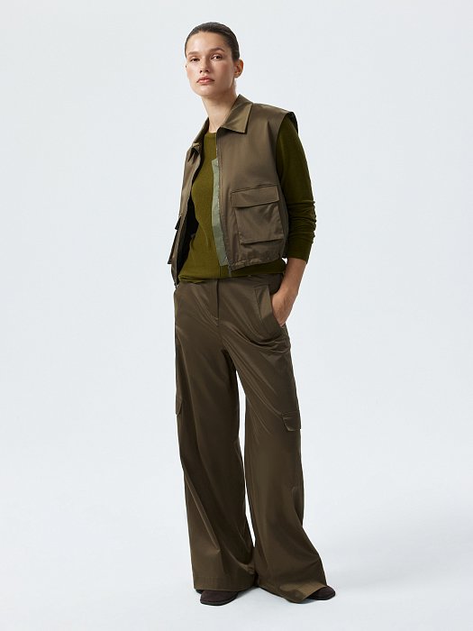 Лонгслив из вискозы и хлопка: фото №5