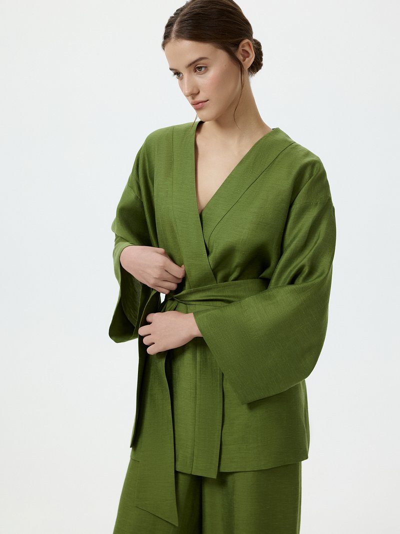 Блуза на запах