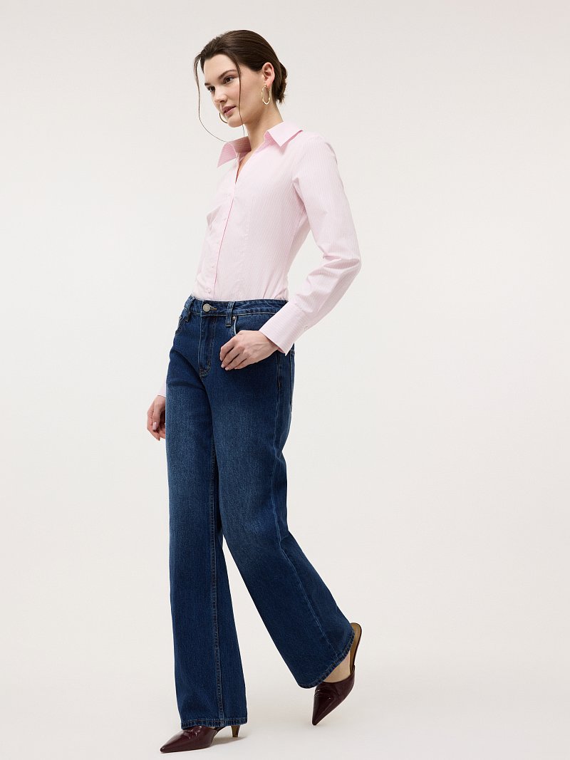 Боди-рубашка из хлопка