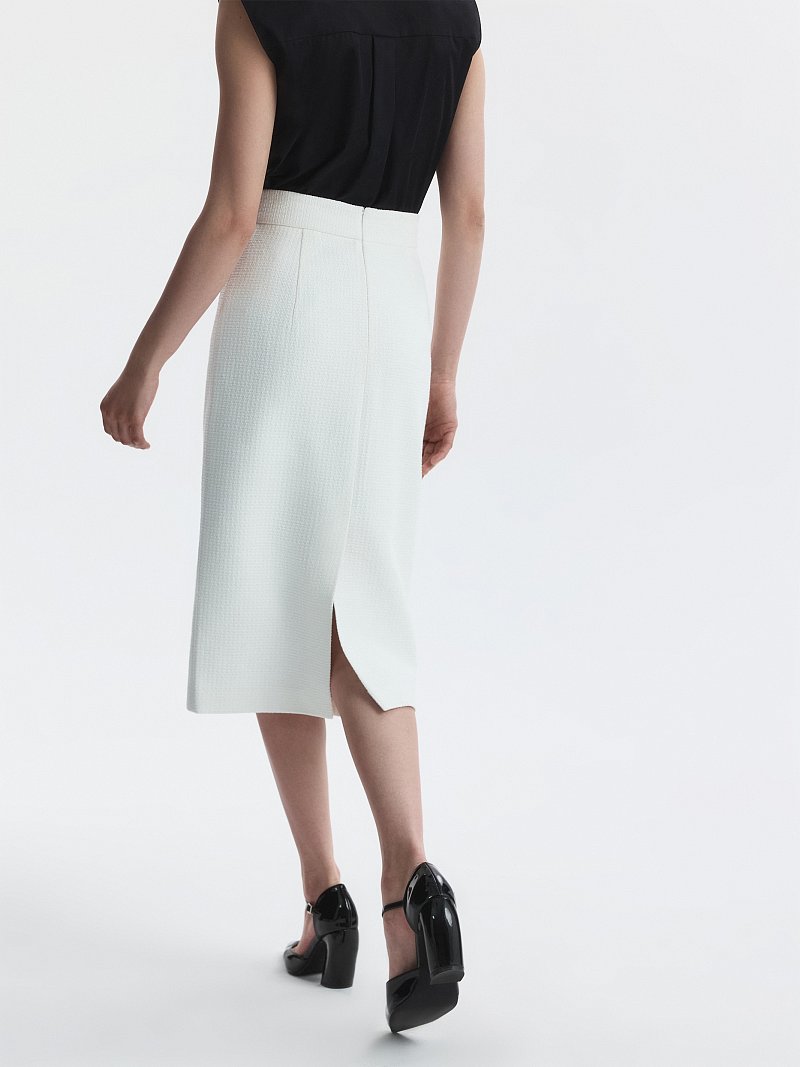 Юбка-карандаш из твида