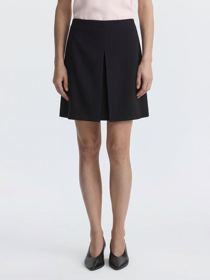 Юбка-мини А-силуэта