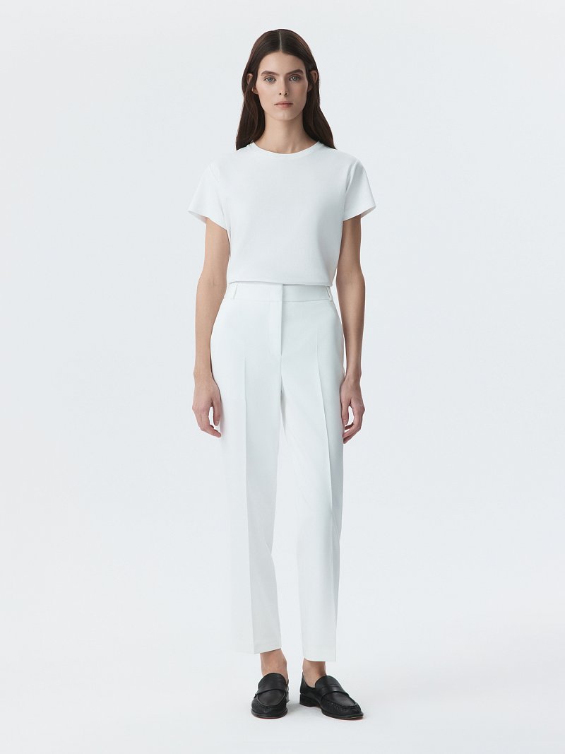 Прямые брюки со стрелками