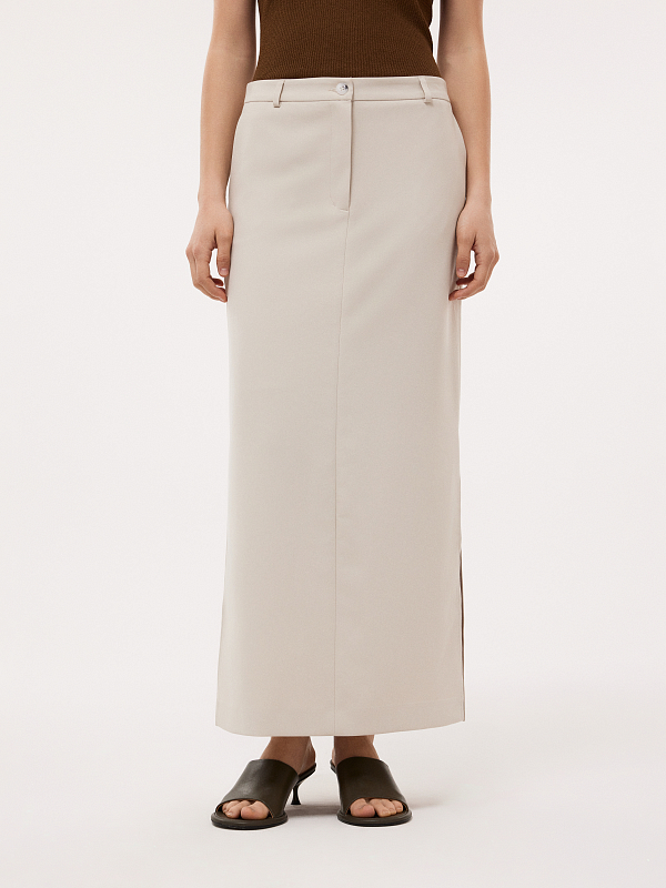 Юбка-макси с разрезами