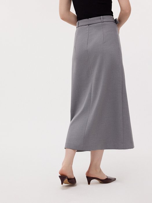 Юбка-миди со складками: фото №4