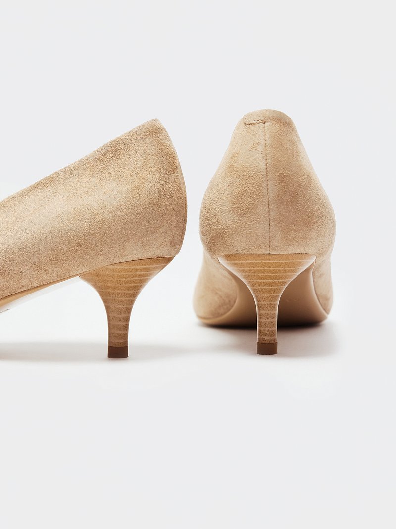 Туфли из натуральной замши