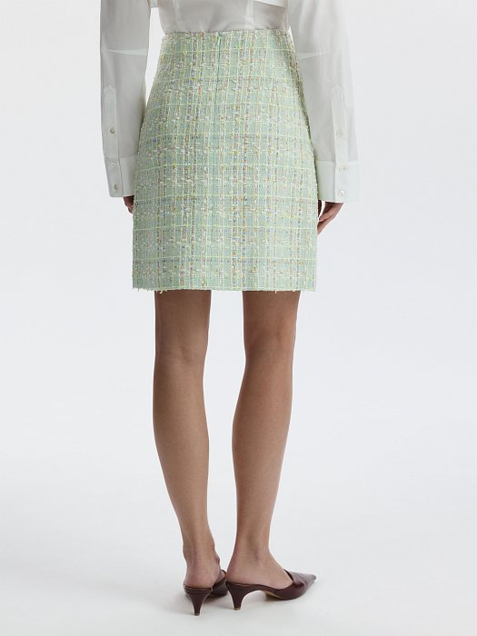 Мини-юбка из букле: фото №5