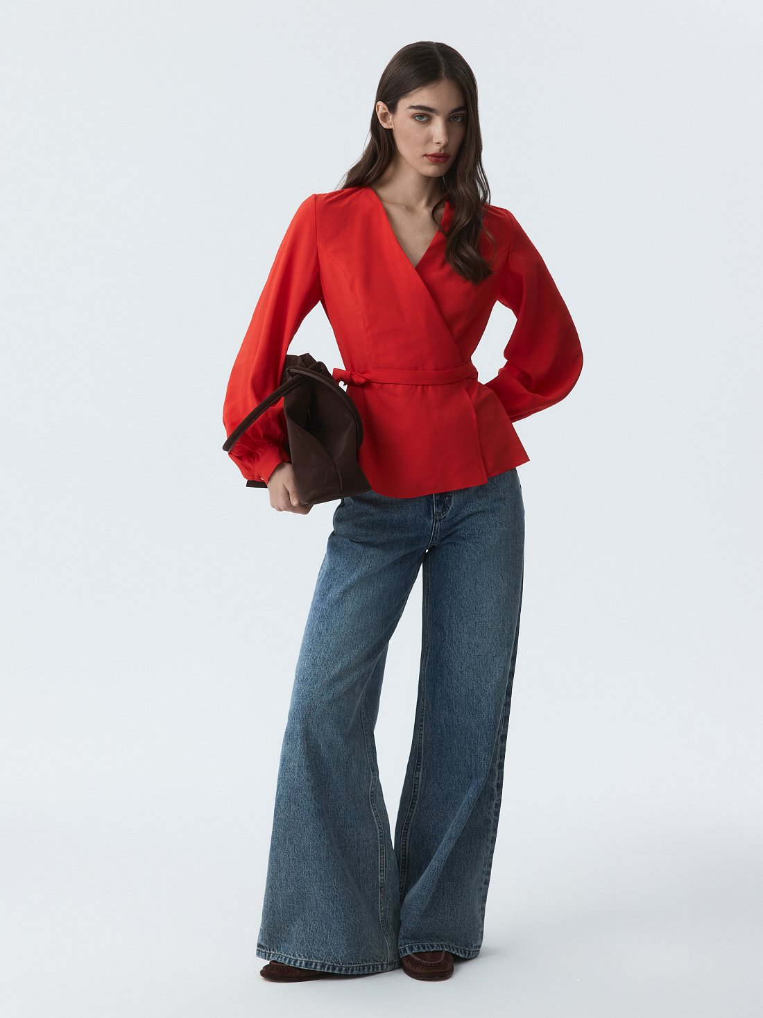 Блуза на запах: фото №1