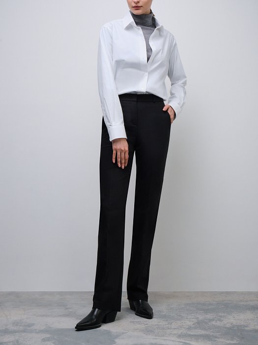 Брюки зауженного силуэта : фото №2