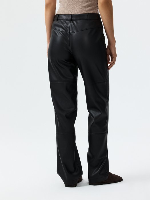 Брюки из экокожи: фото №6