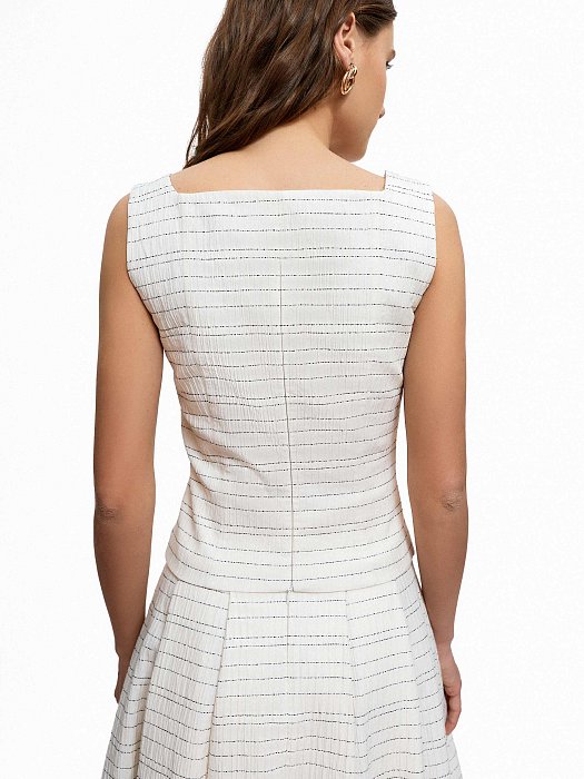 Топ с квадратным вырезом : фото №5