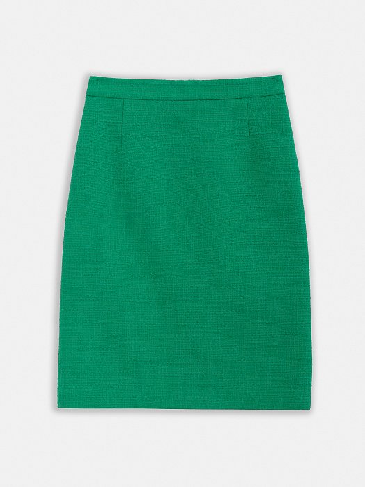 Твидовая юбка-карандаш: фото №6