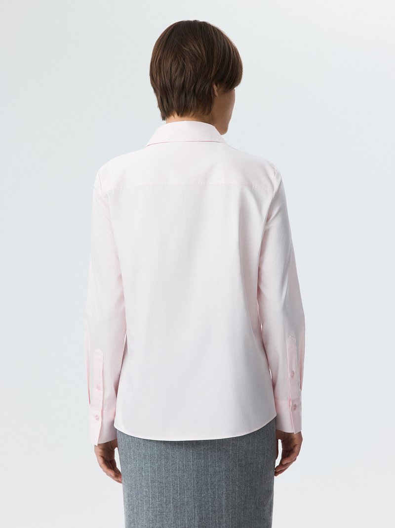 Рубашка со съемным галстуком