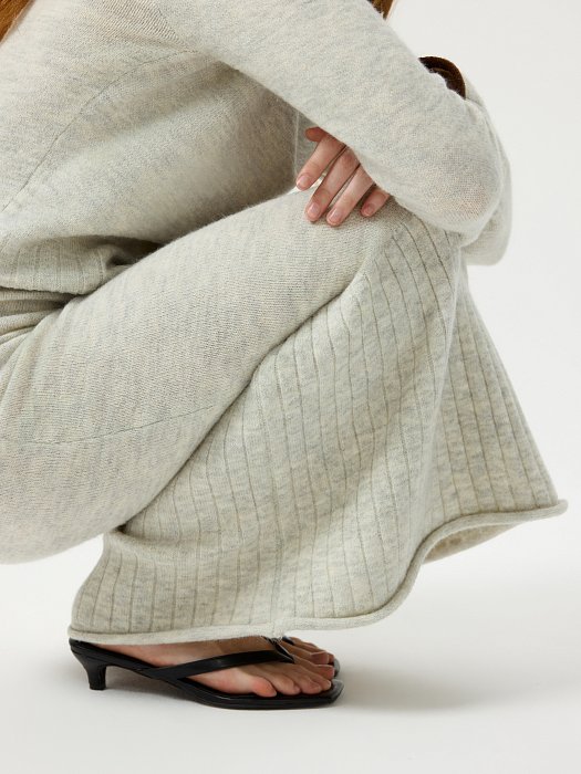 Вязаная юбка с шерстью: фото №5