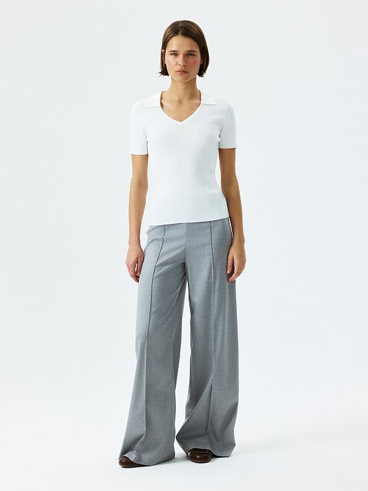 Джемпер с отложным воротником: фото №6