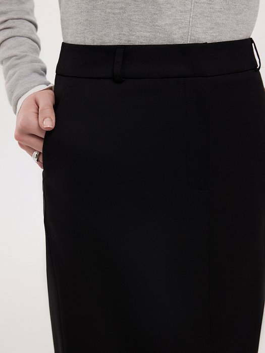 Юбка-макси прямого кроя: фото №3