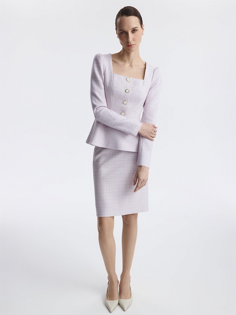 Блуза из твида