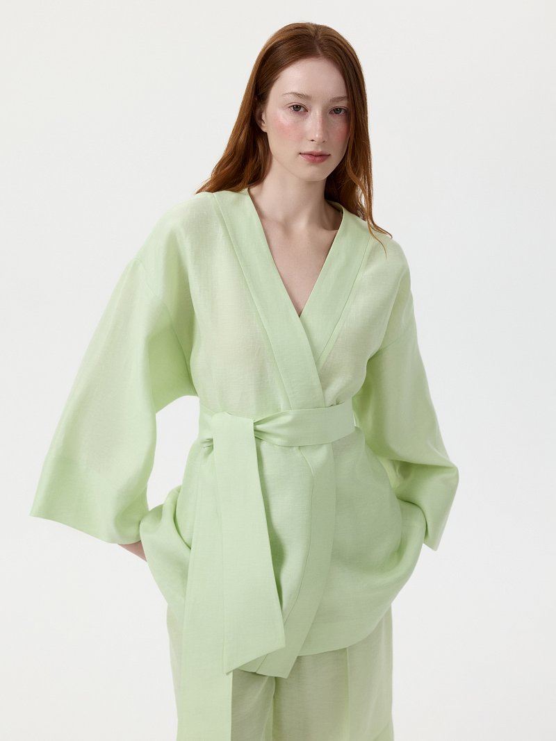 Блуза на запах