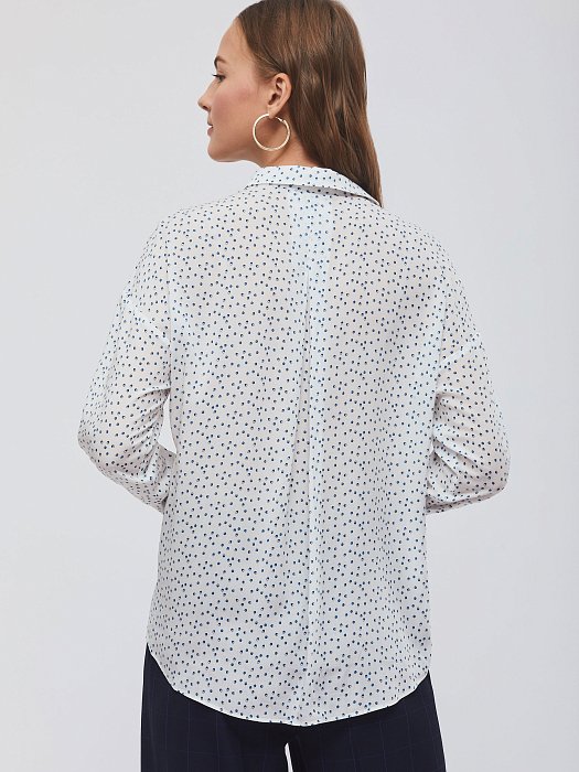 Блуза рубашечного кроя: фото №3