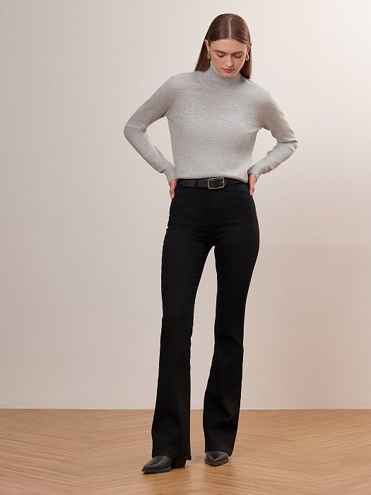 Джинсы расклешенного кроя: фото №6