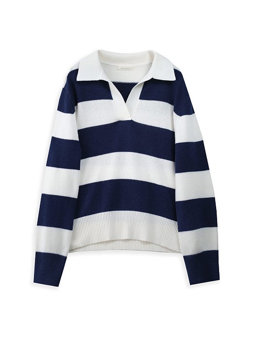 Джемпер с отложным воротником: фото №8