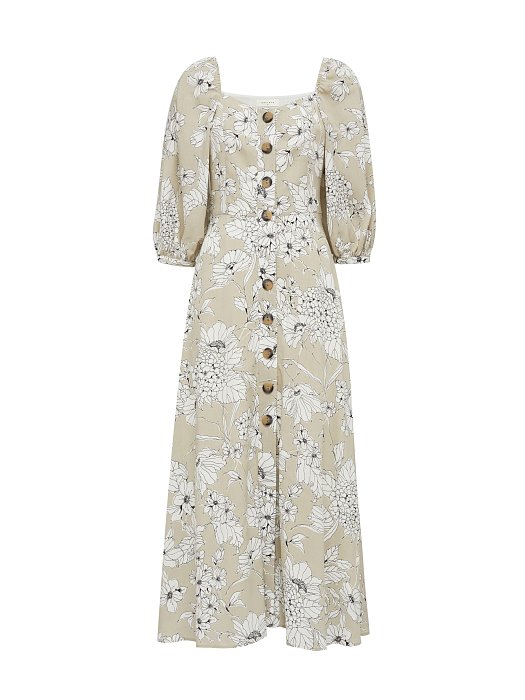 Платье с объемными рукавами: фото №5