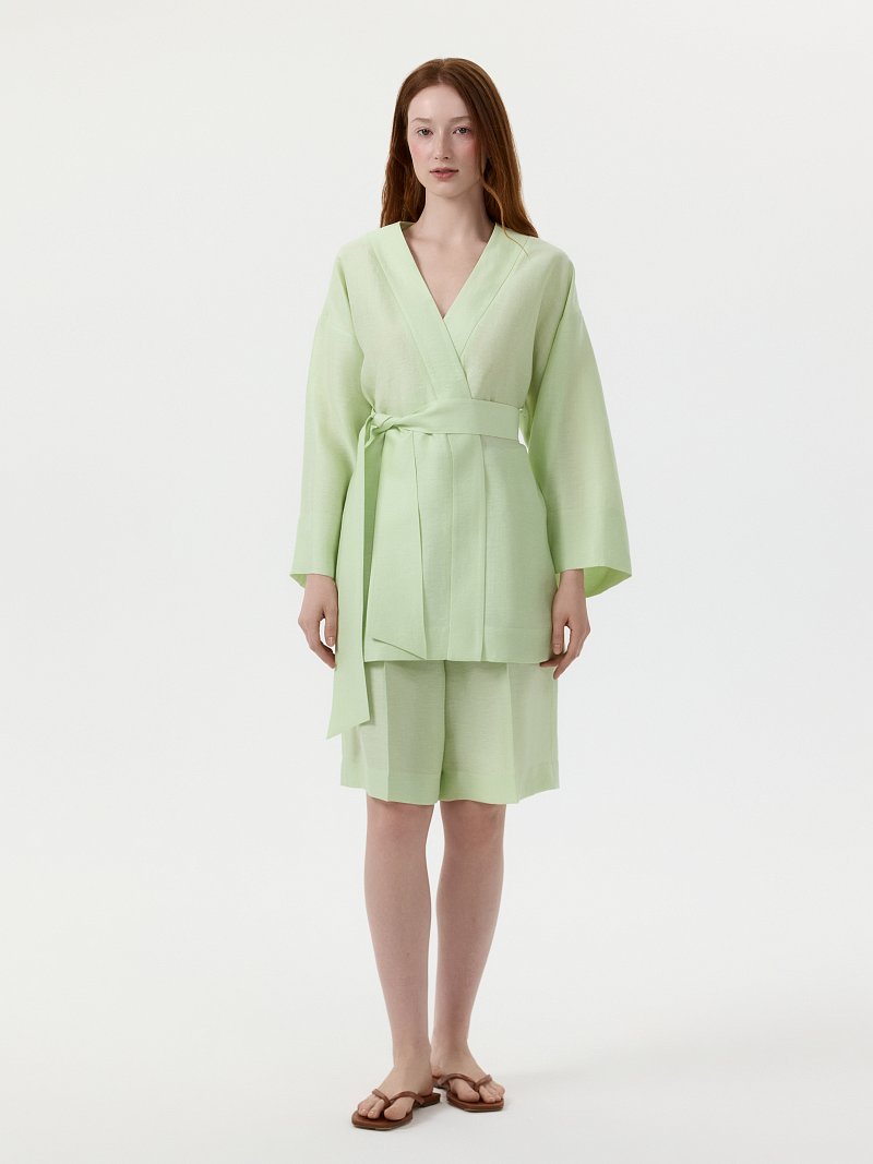 Блуза на запах