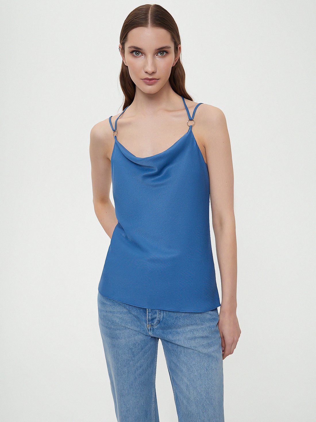 Топ из струящейся ткани : фото №1