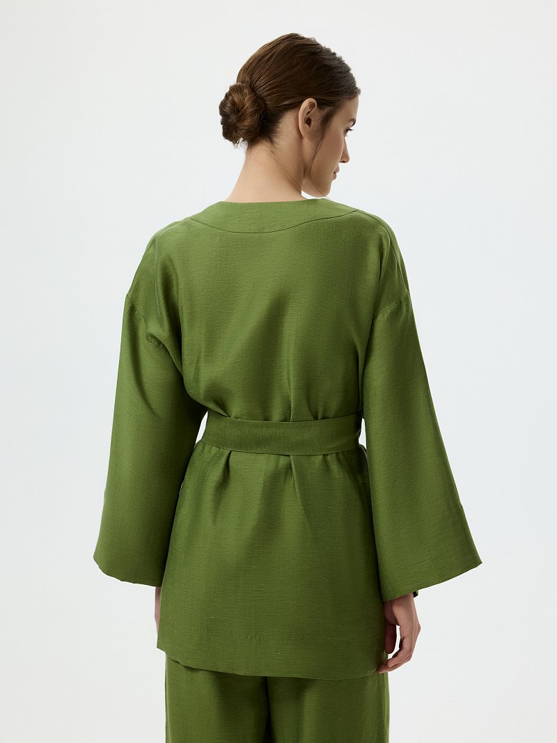 Блуза на запах