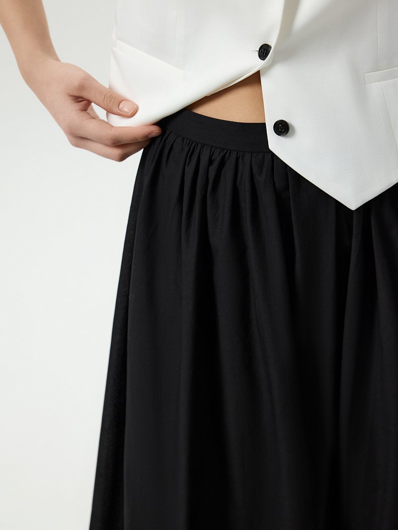 Юбка-макси из хлопка