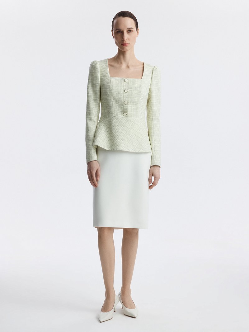 Блуза из твида