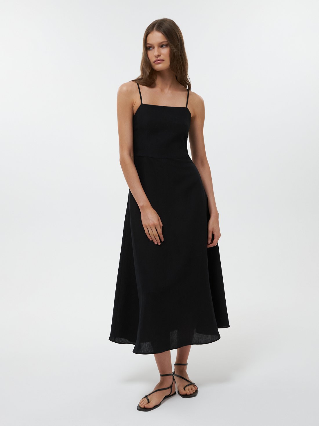 Сарафан из смесового льна: фото №1