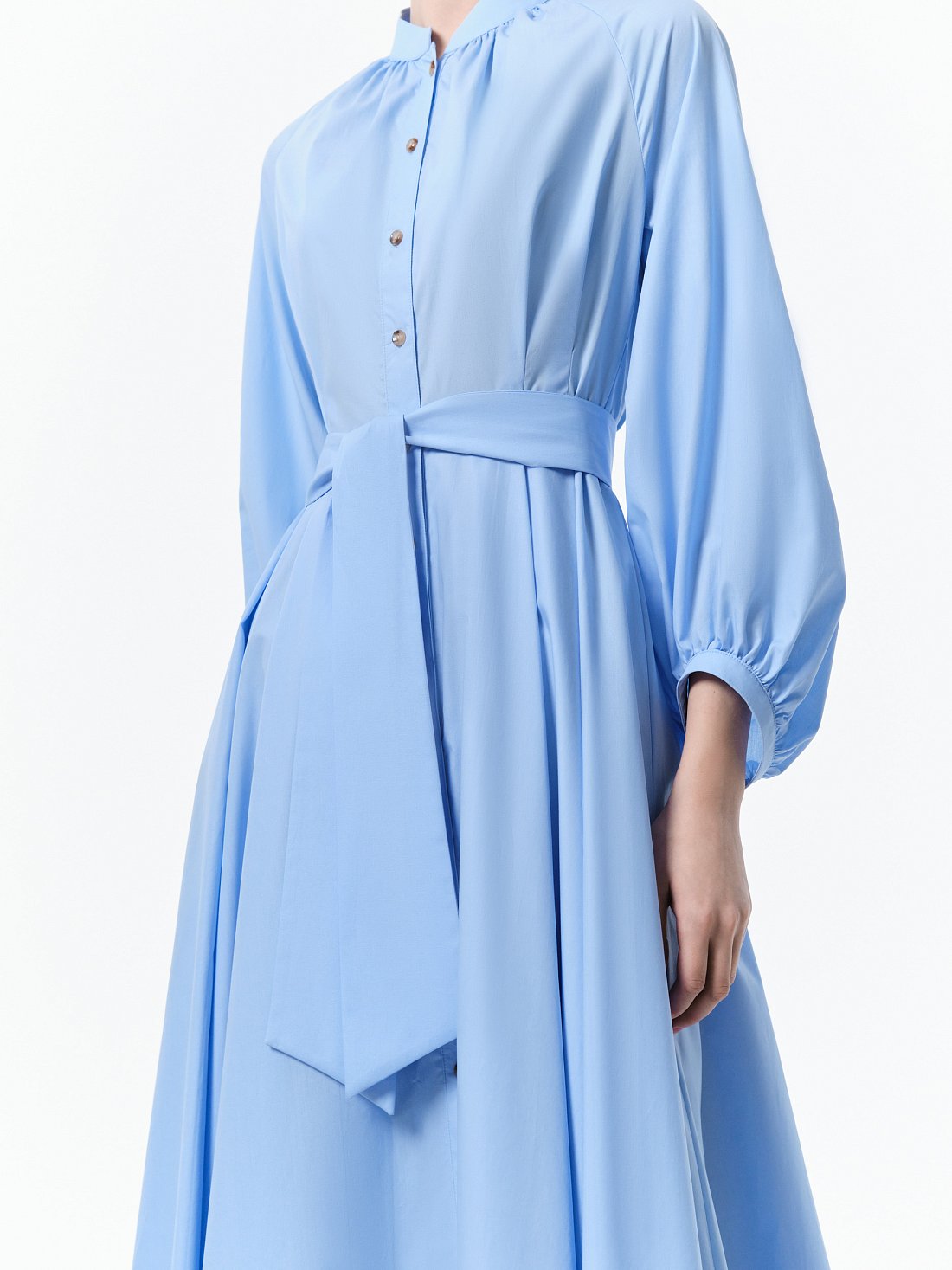 Платье-рубашка с поясом: фото №1