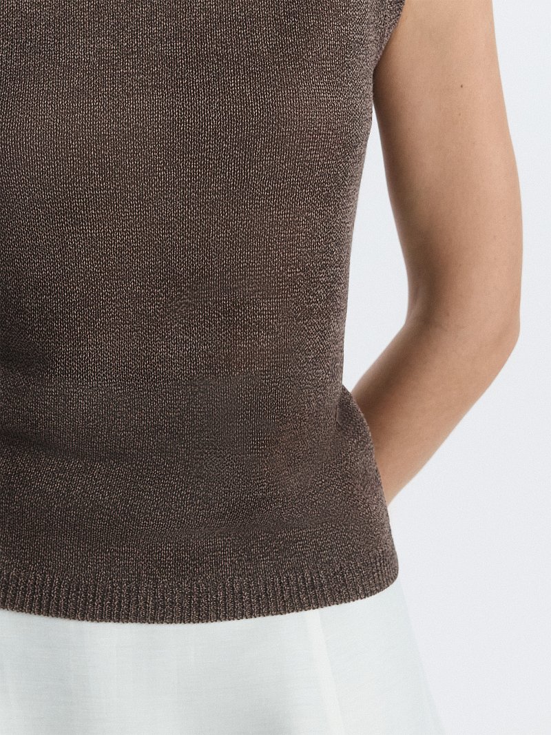 Топ из хлопка и целлюлозы