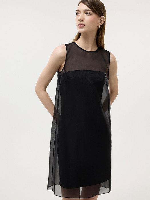 Платье со съемной органзой: фото №2