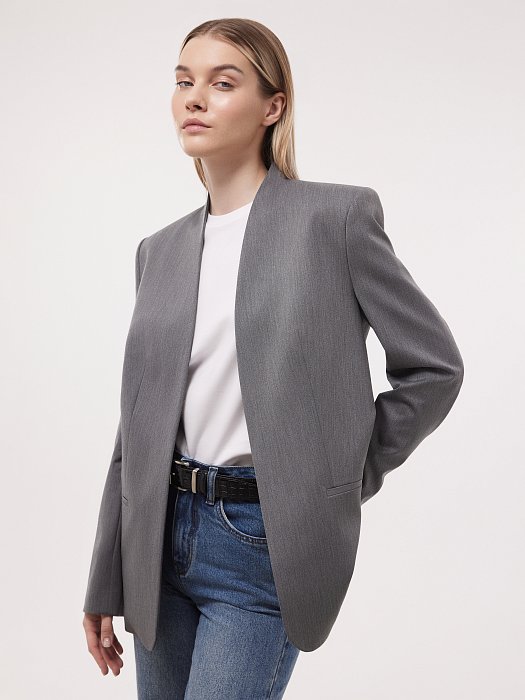 Жакет без застежки: фото №2