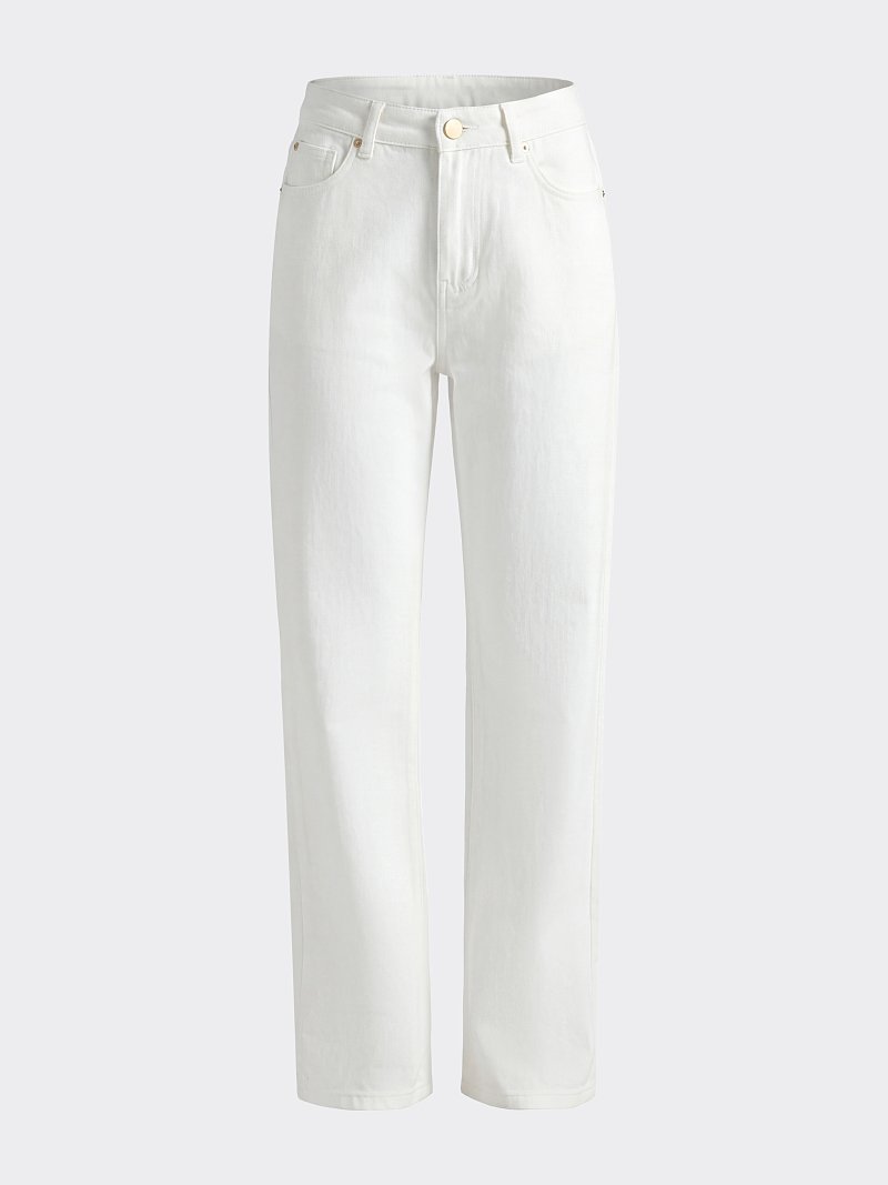 Джинсы прямого кроя