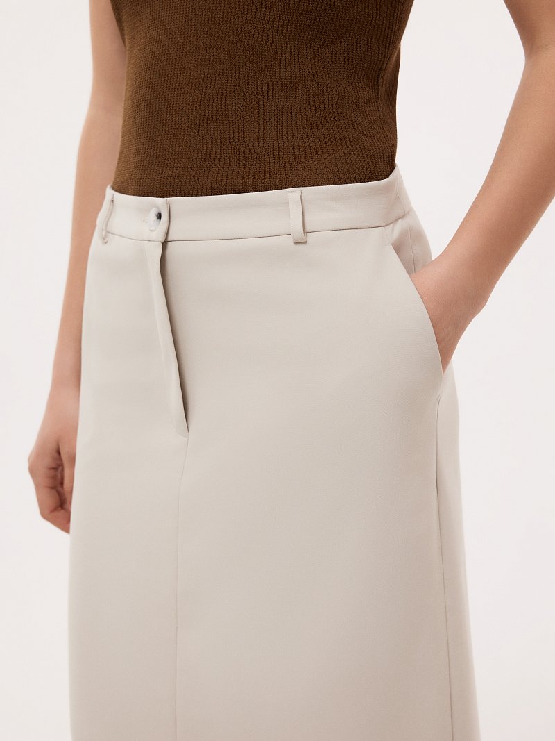 Юбка-макси с разрезами