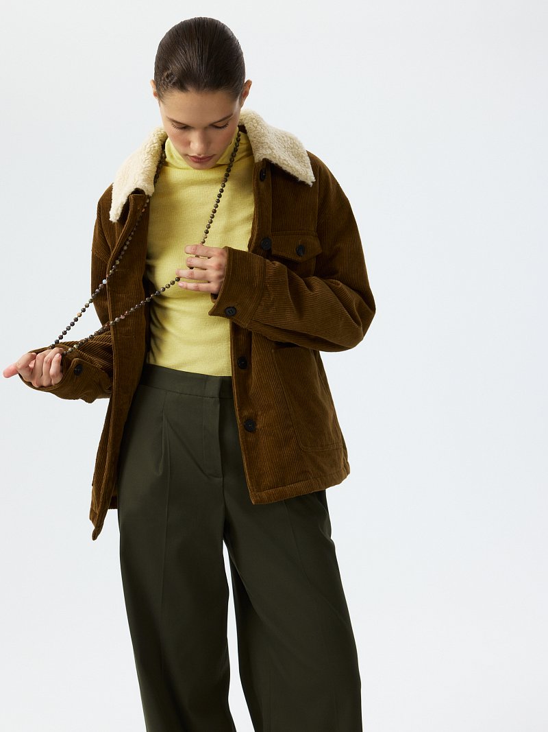 Вельветовая куртка