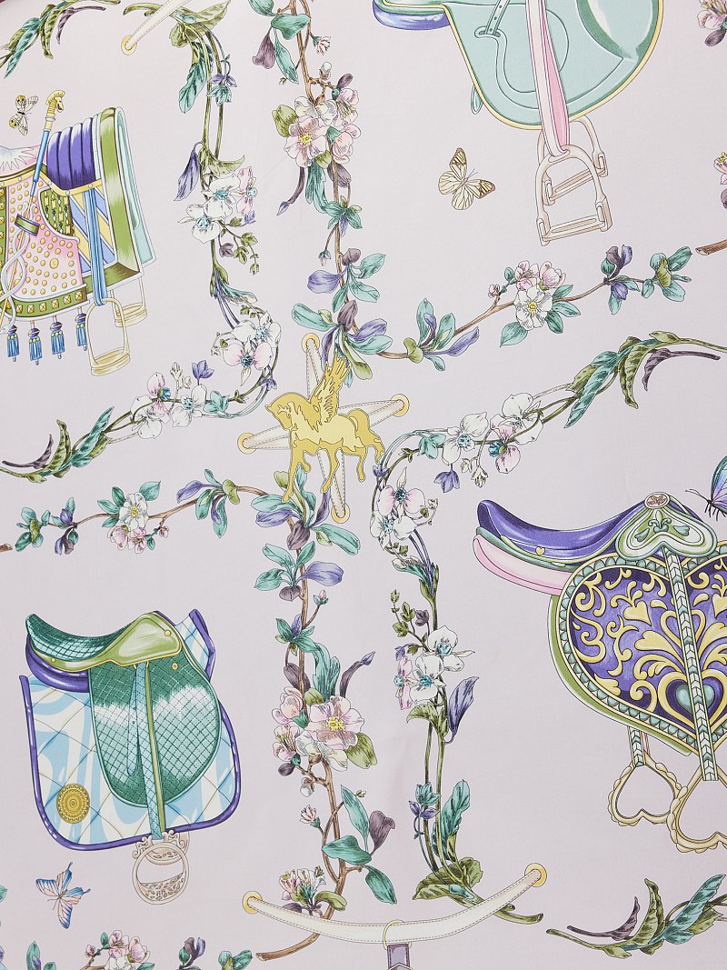 Платок с натуральным шелком