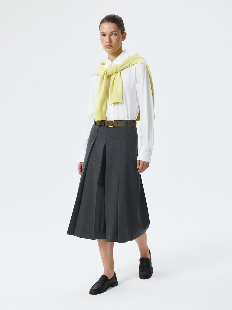 Кюлоты со складками 