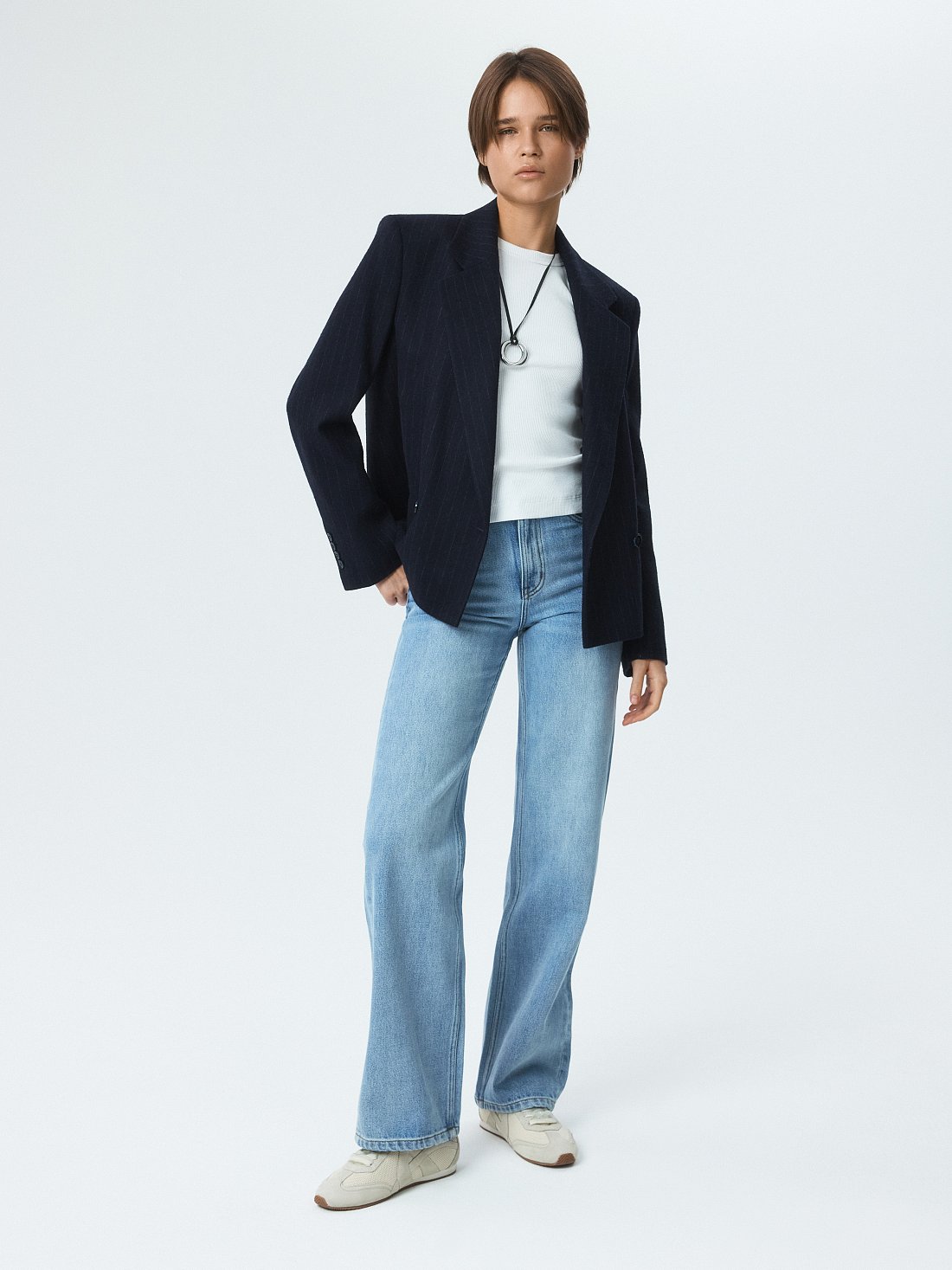 Джинсы прямого кроя: фото №1