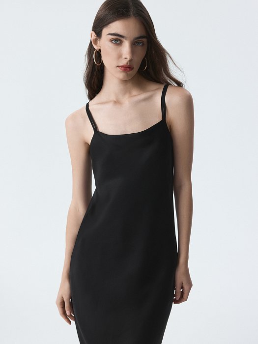 Платье-комбинация из искусственного шелка: фото №2