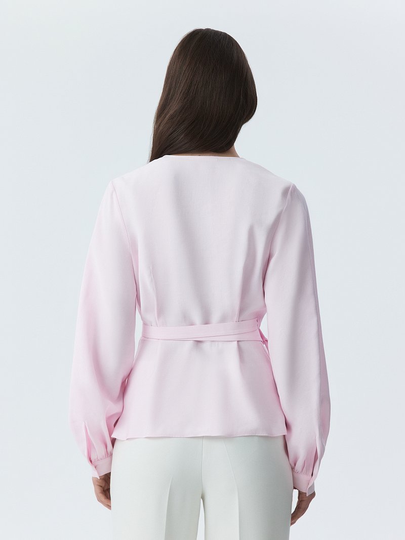 Блуза на запах