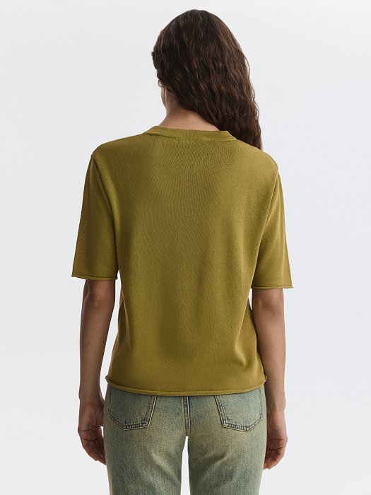 Джемпер с шелком: фото №5