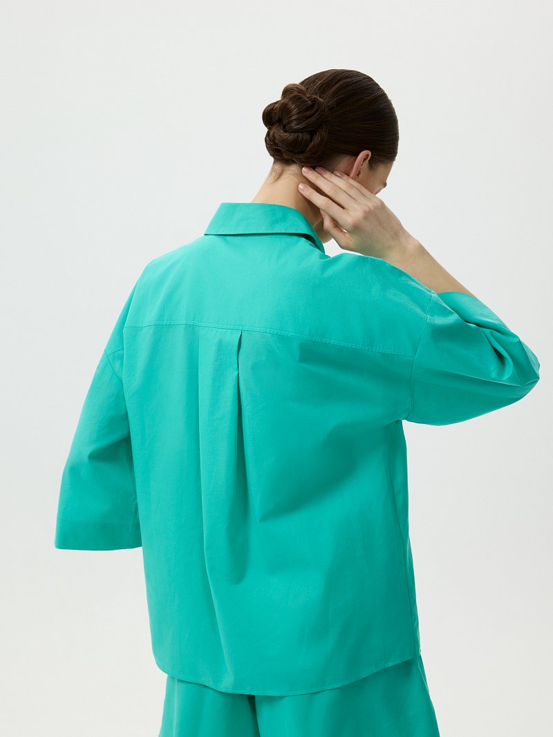 Рубашка с топом из хлопка