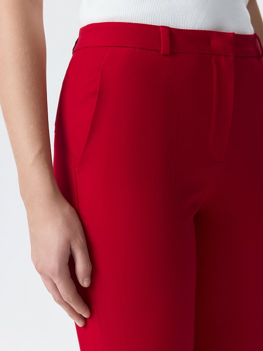 Костюмные брюки-клеш: фото №3