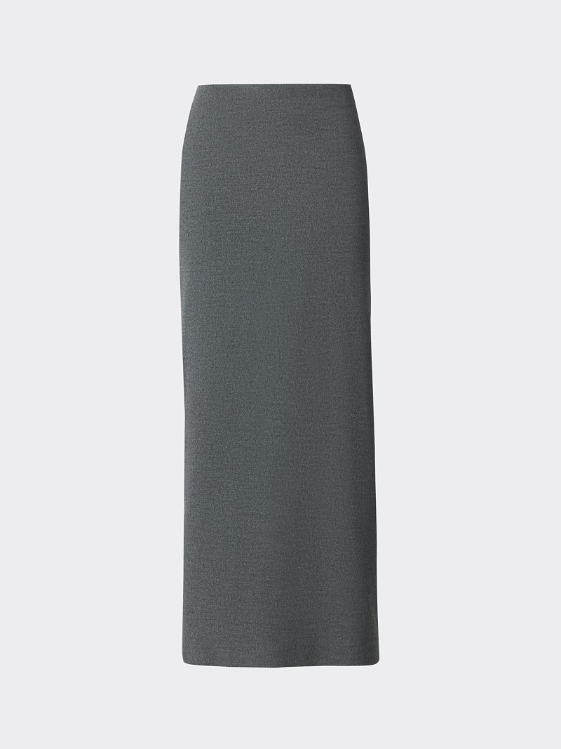 Прямая юбка-макси