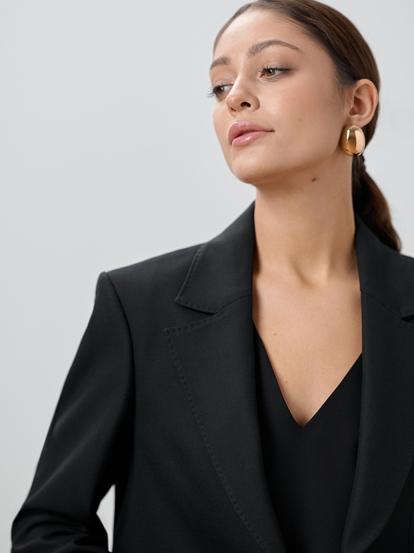 Жакет прямого кроя