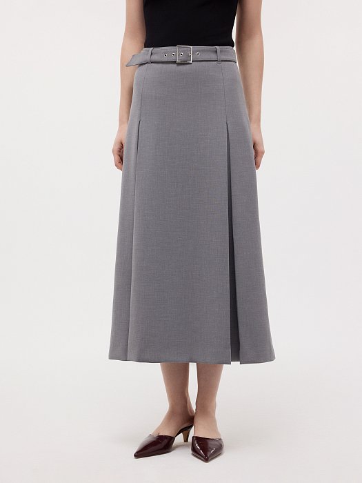 Юбка-миди со складками: фото №2
